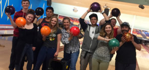 Bowling students