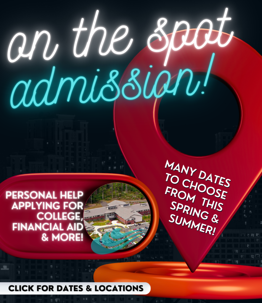 Information about On the Spot Admissions Events