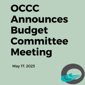 Announcement of Budget Meeting