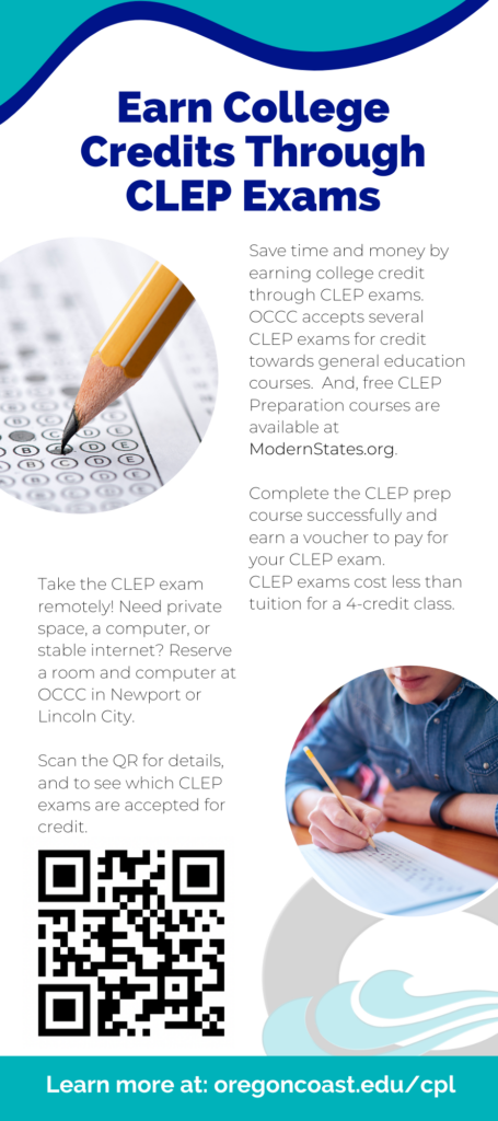 Info about CLEP Tests