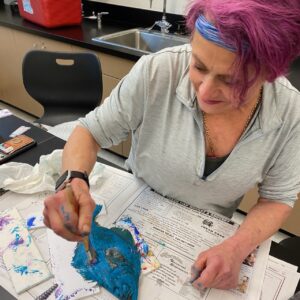 Comm Ed Gyotaku Student