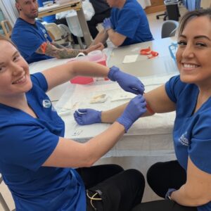 Nursing Students in Lab