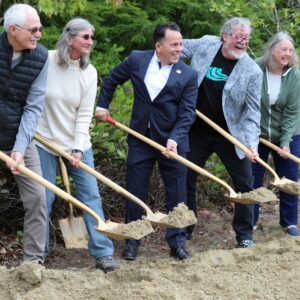 Board members at OCATT groundbreaking