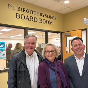 Drs. Patrick O'Connor, Birgitte Ryslinge, and Marshall Mease Roache